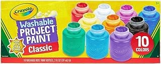 Washable Kids Paint Set, 10 Ct, Children Arts & Crafts Supplies, Creative Gifts